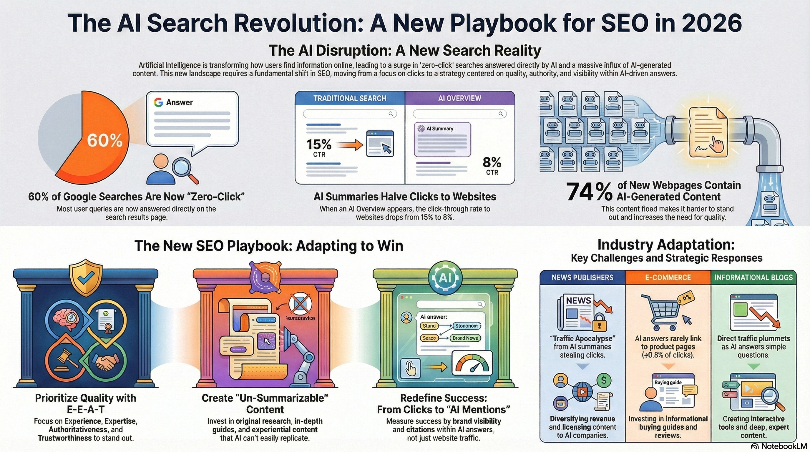 AI on search visibility and SEO in 2026